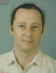colour passport photograph of a young man