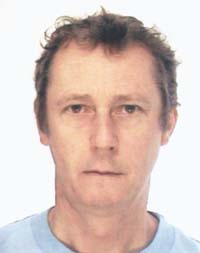 colour passport photograph of a man